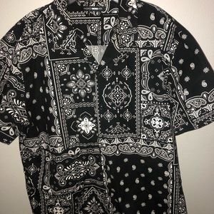 Fashion Nova Black Button Down